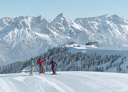 Skifahren in Saalbach