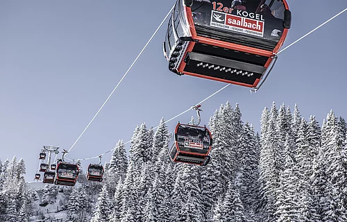 Saalbach im Winter