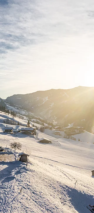 Hotel Vorderronach im Winter