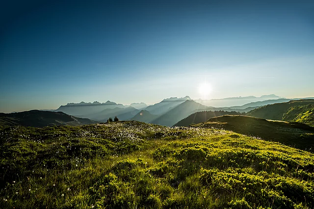 Landschaft Saalbach