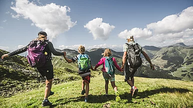 Familienurlaub in Saalbach