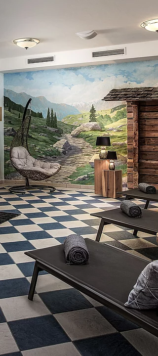 Relaxation in the mountains Wellness im Hotel Vorderronach
